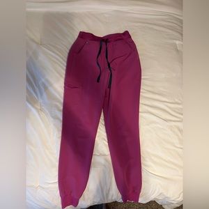 Figs Scrubs Joggers - Fuchsia